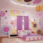 Contoh Design Wallpaper Dinding Kamar Tidur Anak Perempuan