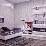 Gambar Aneka Corak Wallpaper Kamar Tidur Anak Laki-Laki Cowok Masa Kini 2016